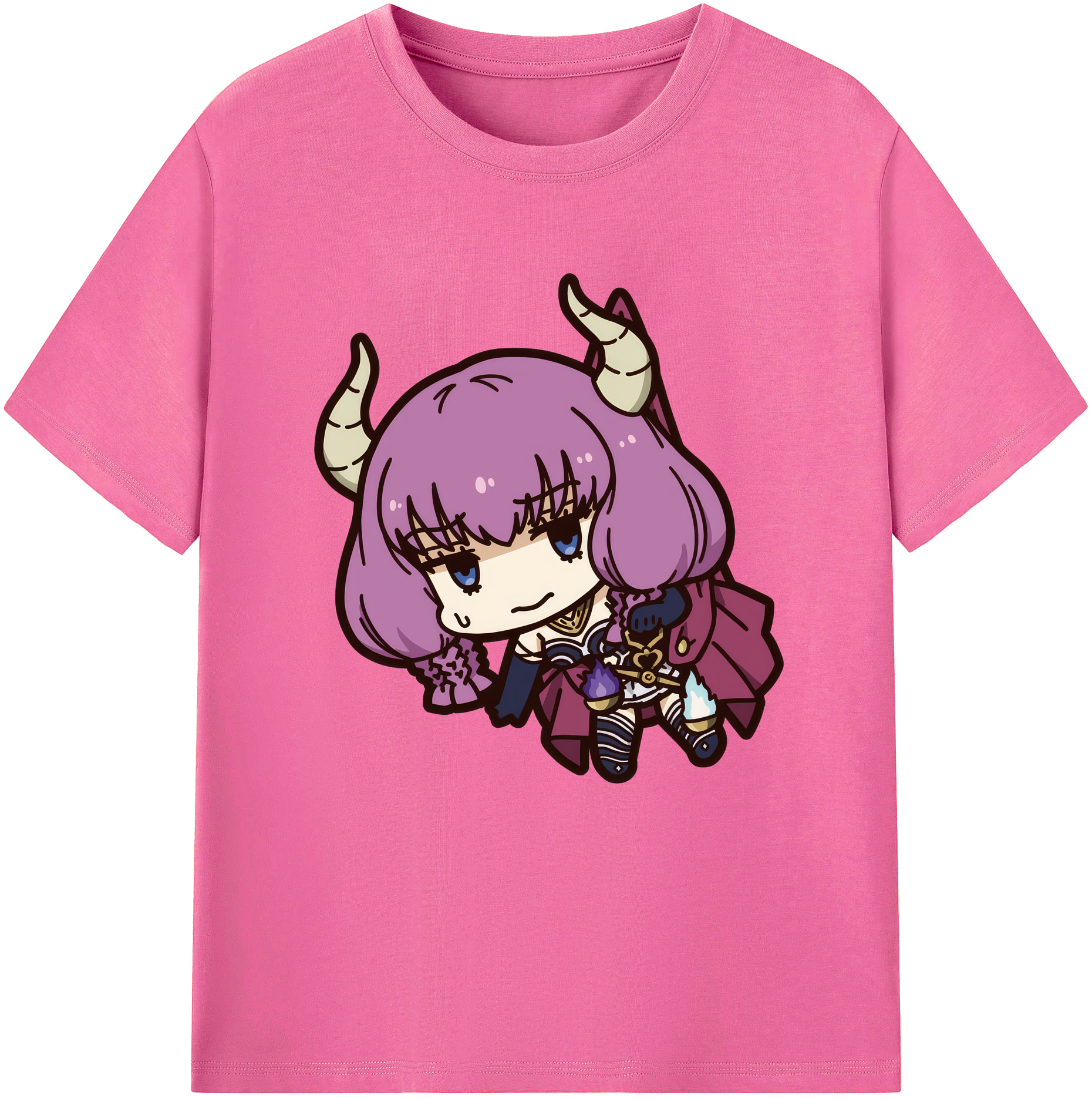 （画像用） 葬送のフリーレン Frieren レディースカジュアルプリントTシャツ（綿100％）